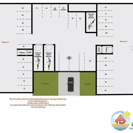 Hanseresidenz I Whg 10 * Boltenhagen (Ostseebad)